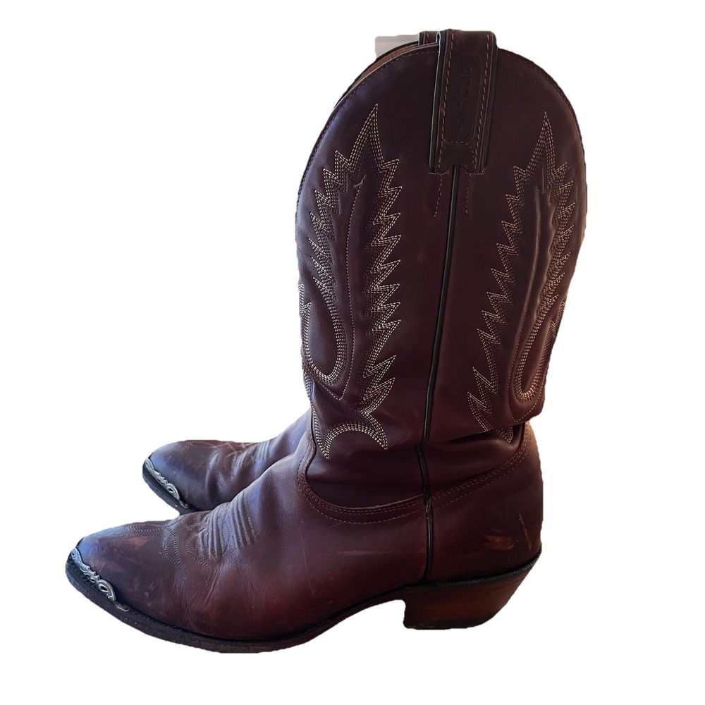 Boulet Western Boots‎ Mens Cowboy Leather 7032 Grizzly Mountain Boots Size 10E